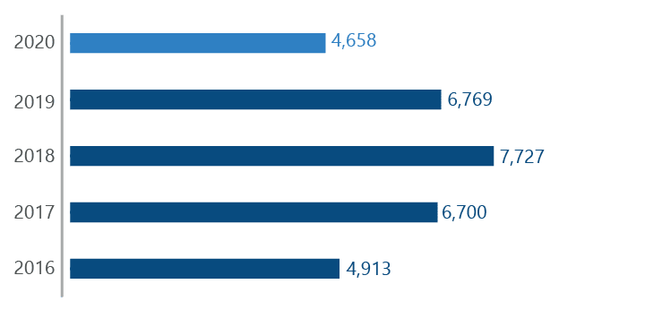 Application of capital investments by the Company